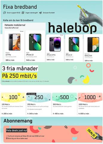 Halebop-katalog | Halebop Erbjudande Kampanjer | 2023-06-05 - 2023-07-05