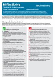 ICA Banken-katalog i Falkenberg | Bilförsäkring | 2023-03-02 - 2023-05-18
