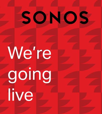 Sonos-katalog i Helsingborg | We're going live | 2023-03-09 - 2023-04-29