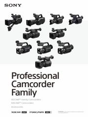 Erbjudanden av Elektronik och Vitvaror | Sony Professional Camcorder Family de Sony | 2023-02-04 - 2023-04-15