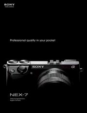 Erbjudanden av Elektronik och Vitvaror | Sony NEX-7 Digital Camera de Sony | 2023-06-03 - 2023-08-11