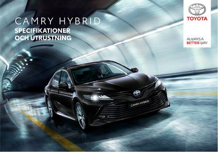 Toyota-katalog | Toyota Camry Hybrid | 2021-03-15 - 2023-01-31