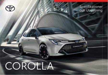 Toyota-katalog | Toyota Corolla Hybrid | 2021-03-15 - 2023-01-31