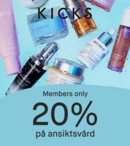 Kicks-katalog i Stockholm | 20% på ansiktsvård | 2023-09-04 - 2023-10-21