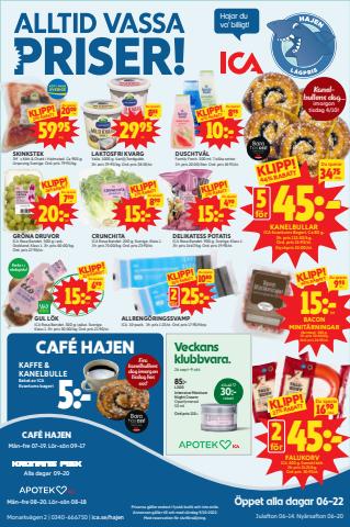 ICA Hajen Lågpris-katalog | ICA Hajen Lågpris reklamblad | 2022-10-03 - 2022-10-09