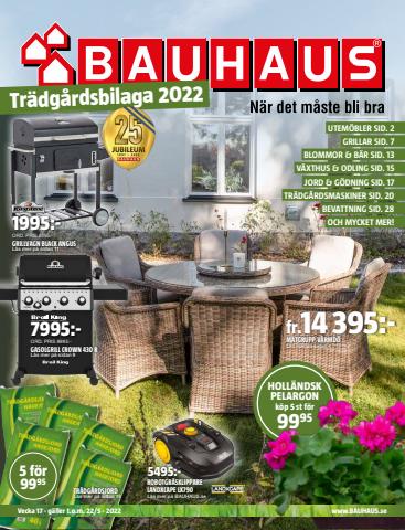 Bauhaus-katalog i Haninge | Bauhaus Erbjudande Trädgårdsbilaga 2022 | 2022-04-24 - 2022-05-22