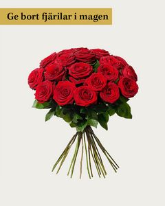 20 röda rosor för 1195 kr på Interflora