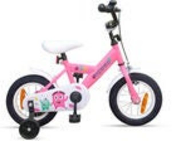 Pinepeak Monster Cykel 12 tum, Rosa för 899 kr på Jollyroom