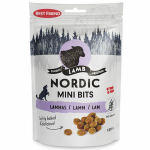 Hundgodis Best Friend Nordic Mini Bits lamm för 25 kr på ÖoB