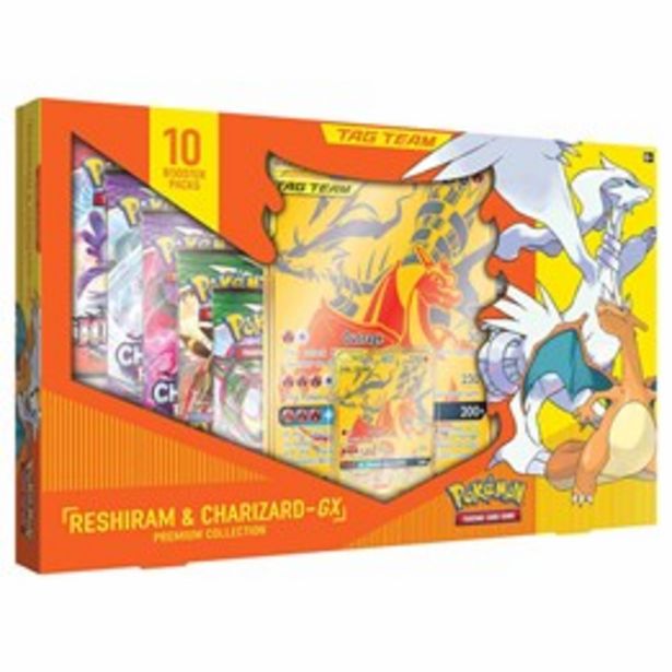 Pokémon, Reshiram & Charizard GX Tag Team Premium Collection Box för 799 kr