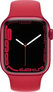 Apple Watch Series 7 - 41mm / GPS + Cellular / (PRODUCT)RED Aluminium Case / (PRODUCT)RED Sport Band för 5290 kr på Webhallen