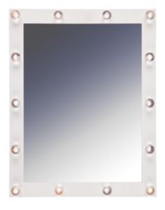 Spegel med dekorativ LED-belysning Northlight för 399 kr på Clas Ohlson
