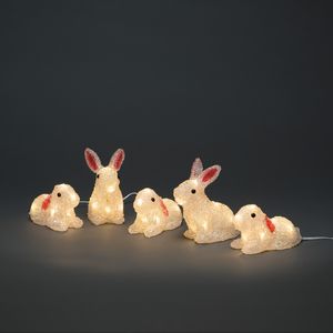 Kaniner Akryl 5St 40 Led för 321,75 kr på K-rauta