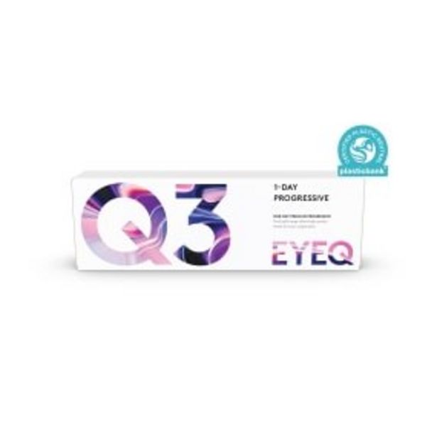 EyeQ One-Day Premium Progressive Q3 30 st/box för 296 kr på Synsam