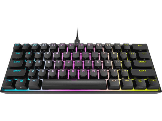 CORSAIR K65 RGB MINI 60% Mekaniskt Gaming Keyboard — CHERRY MX Red för 799 kr