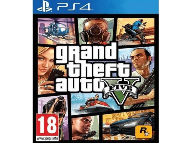 Grand Theft Auto V PlayStation 4 för 299 kr