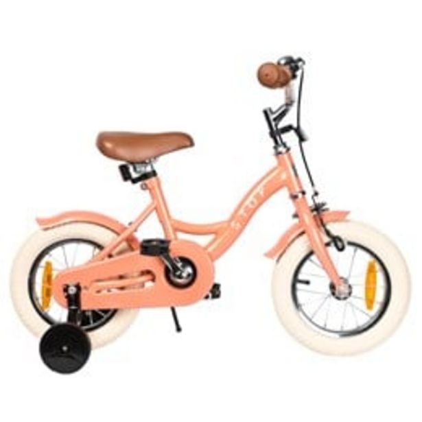 STOY 12" Vintage Cykel Peach för 30 kr