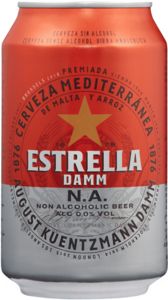 Estrella Damm N. A. för 11,9 kr på Systembolaget
