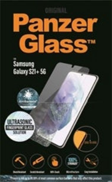 PanzerGlass kant-till-kant skärmskydd Samsung Galaxy S21 Plus 5G för 349 kr