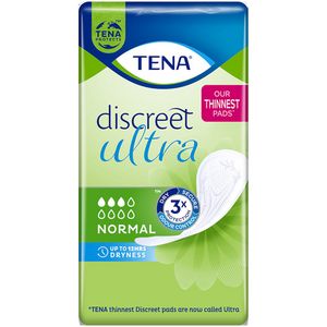 TENA Discreet Ultra Binda Normal 16 st för 40,8 kr på Apotek Hjärtat