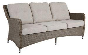 HORNBROOK 3-sits soffa konstrotting beige m dyna för 11990 kr på EM Home