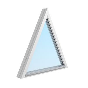 Trekantigt fönster, pyramid Energi Trä för 5579 kr på Skånska Byggvaror