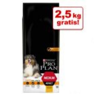 12/14 kg Pro Plan hundmat + 2/2,5 kg på köpet! PURINA PRO PLAN för 579 kr på Zooplus