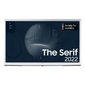 43" The Serif 4K Smart TV Cloud White (2022) för 9990 kr på Samsung