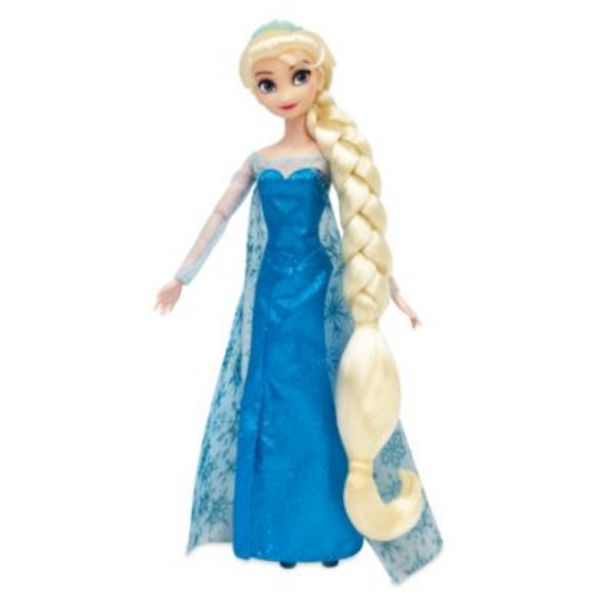 Disney Store Elsa Hair Play Doll, Frozen för 25,9 kr