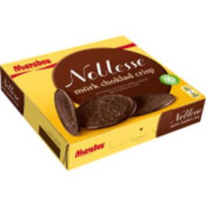 Noblesse Mörk choklad Crisp 150g Marabou för 34,5 kr på ICA Maxi