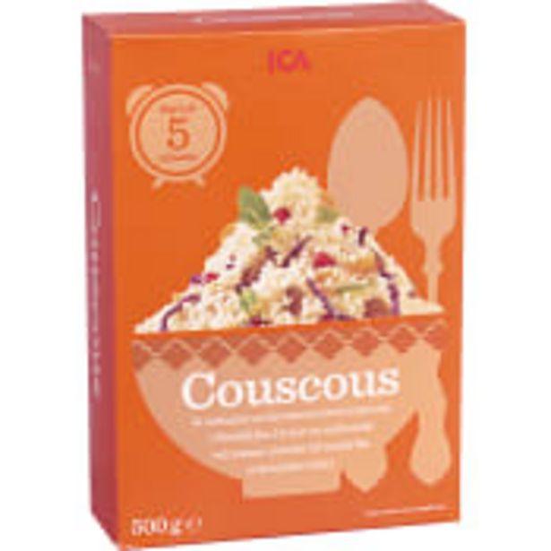 Couscous 500g ICA för 14,5 kr
