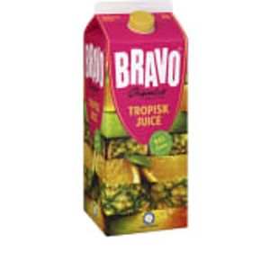 Tropisk juice 2l Bravo för 26,9 kr på ICA Maxi