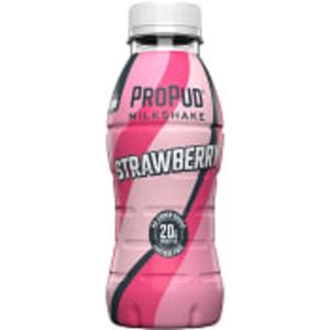Proteindryck Milkshake Jordgubb ProPud 330ml NIJE för 18,5 kr på ICA Maxi