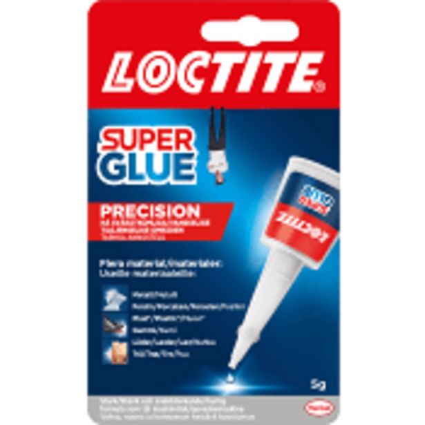 Lim Super Glue Precision 5g Loctite för 55 kr