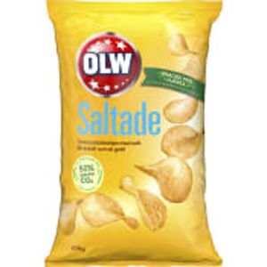 Chips Lättsaltade 275g OLW för 24,9 kr på ICA Maxi