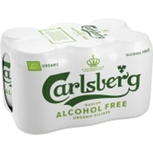 Öl Alkoholfri Ekologisk 33cl 6-p Carlsberg för 47,5 kr på ICA Maxi