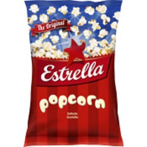 Färdigpoppade Popcorn Salt 65g Estrella för 10,5 kr på ICA Maxi