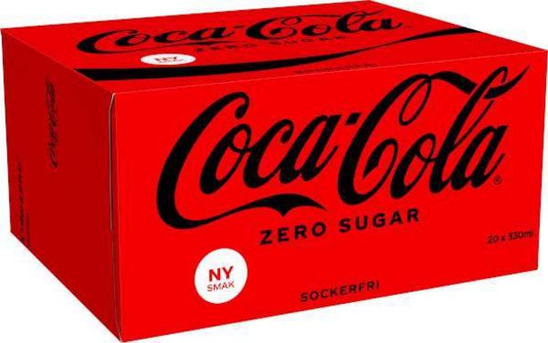 Coca-Cola Zero för 109 kr