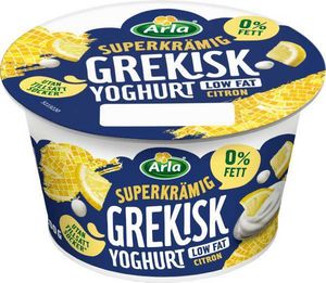 Grekisk Yoghurt Citron 0,2% för 12,95 kr på City Gross