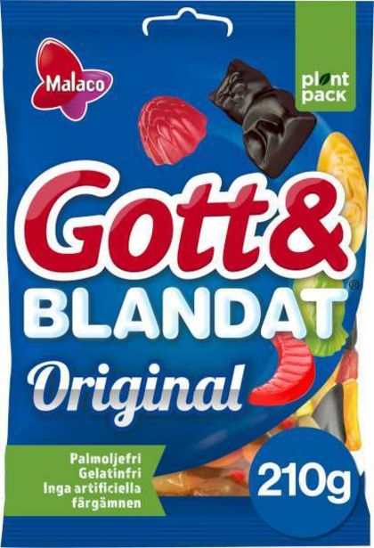 Gott & Blandat Original för 10 kr