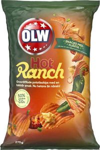 Chips Hot Ranch för 26,95 kr på City Gross