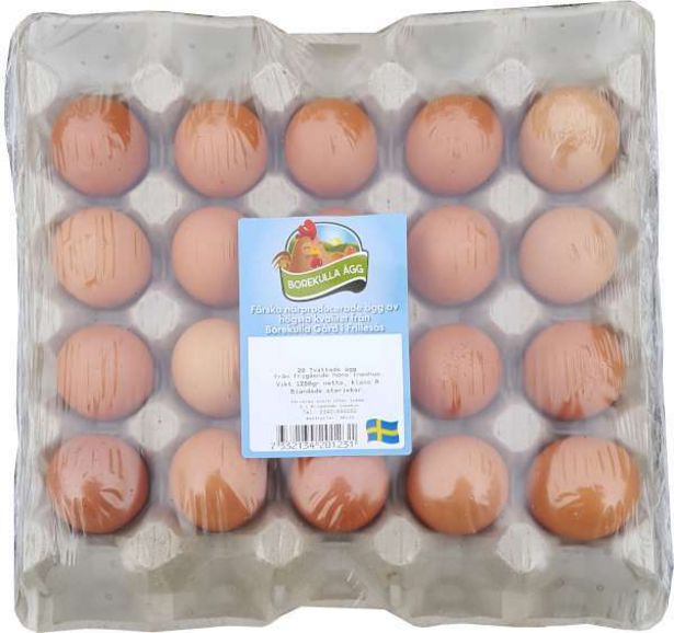 Ägg Frigående Bruna 20-Pack för 39,95 kr