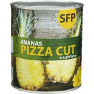 Ananas Pizza Cut In Light Syrup i Lag Siam Food 3,1/1,86 för 359,4 kr på Snabbgross