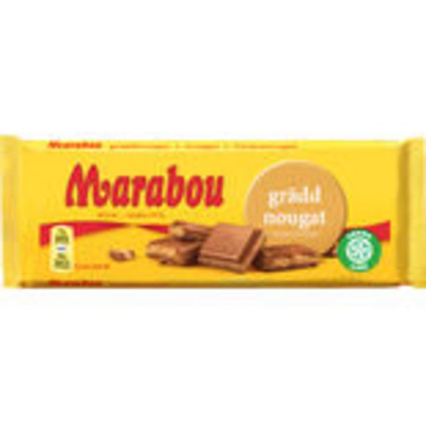 Gräddnougat Chokladkaka Marabou 100g för 186,78 kr