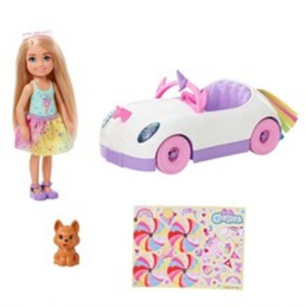 Barbie Chelsea Med Enhörningsbil för 279 kr