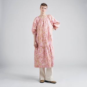 Mönstrad klänning med puffärm HEY för 479,2 kr på Åhléns