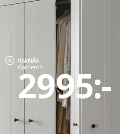IDANAS Garderob för 2995 kr