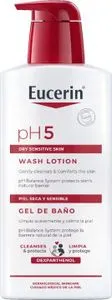 Eucerin pH5 Skin-Protection washlotion med pump parfymerad, 400 ml för 51,75 kr på Lloyds Apotek