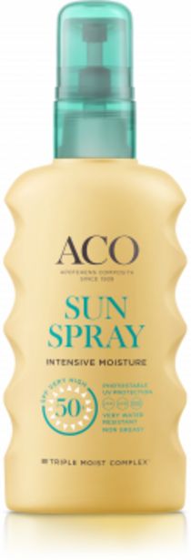 ACO Sun Pump Spray SPF 50+, 175 ml för 141,75 kr på Lloyds Apotek