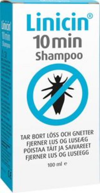 Linicin 10 min shampoo 100 ml för 132 kr